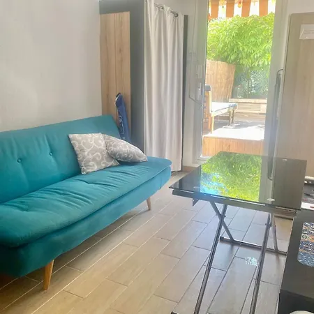 Cosy, Terrasse, Parking Mentona